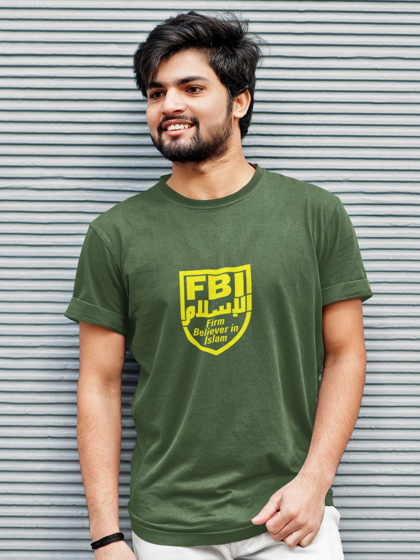 FBI, Firm Beliver in Islam - Mens T-shirt