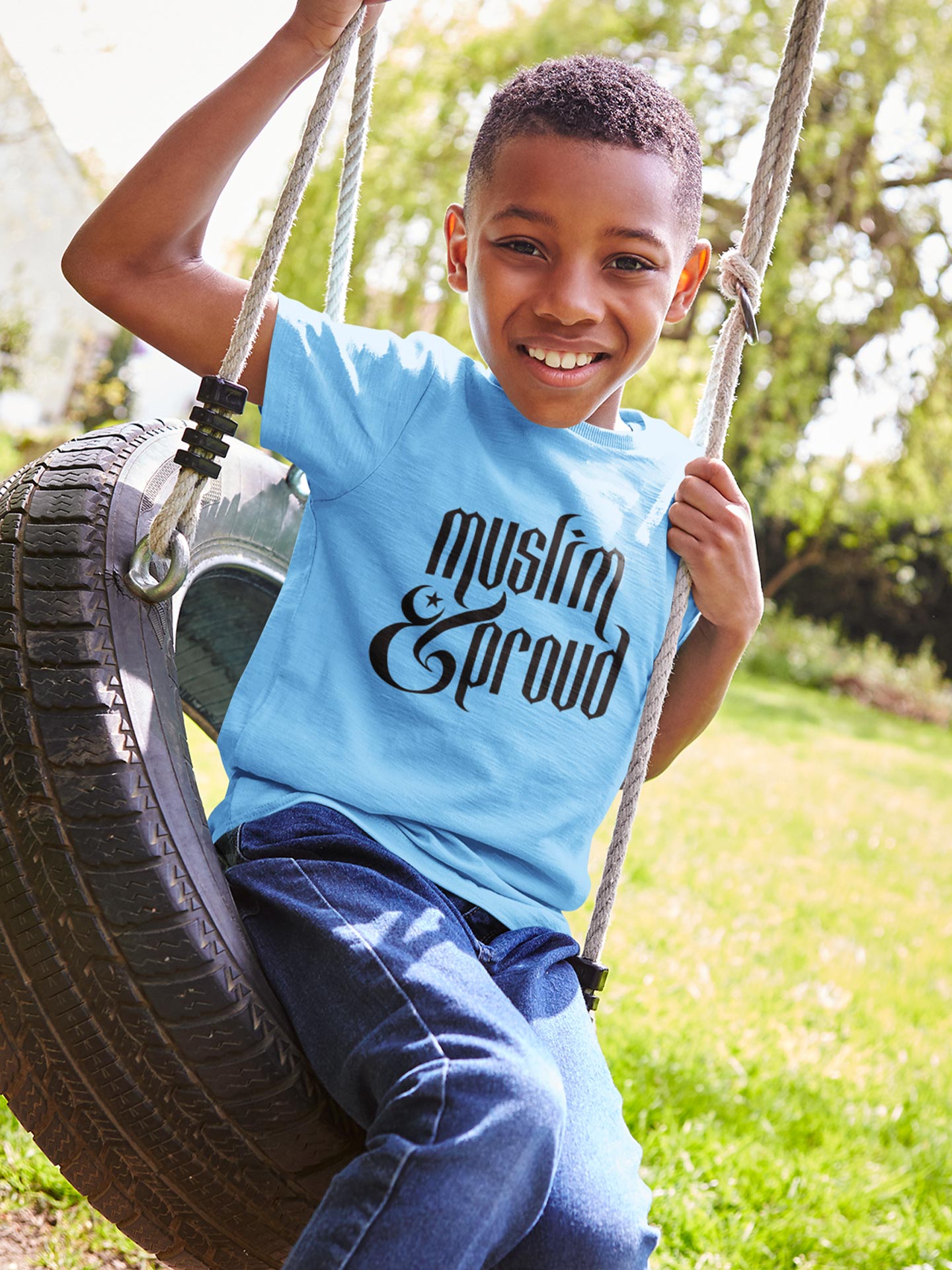 Muslim & Proud - Boys T-Shirt