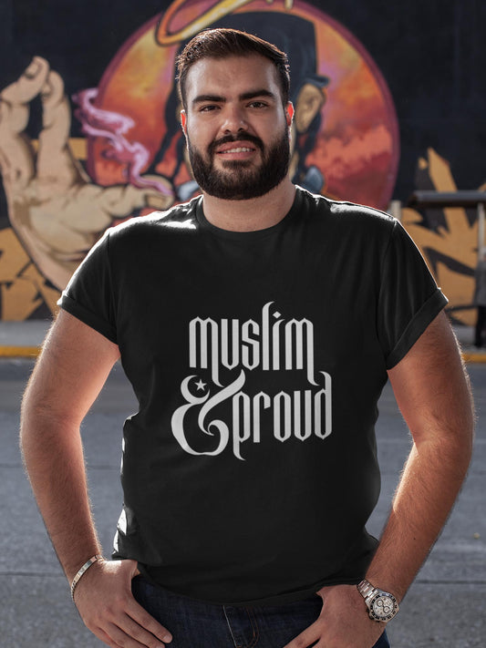 Muslim & Proud - Mens T-shirt