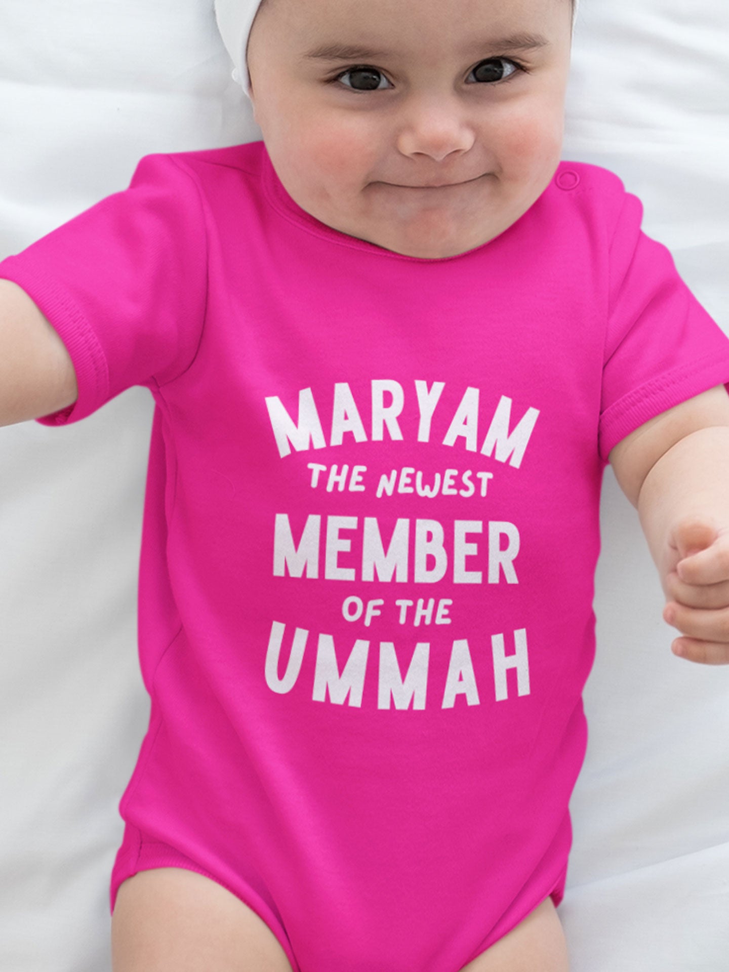 Personalised – X the newest member of the Ummah