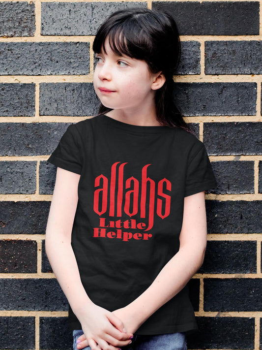 Allah little helper - Girls T-Shirt