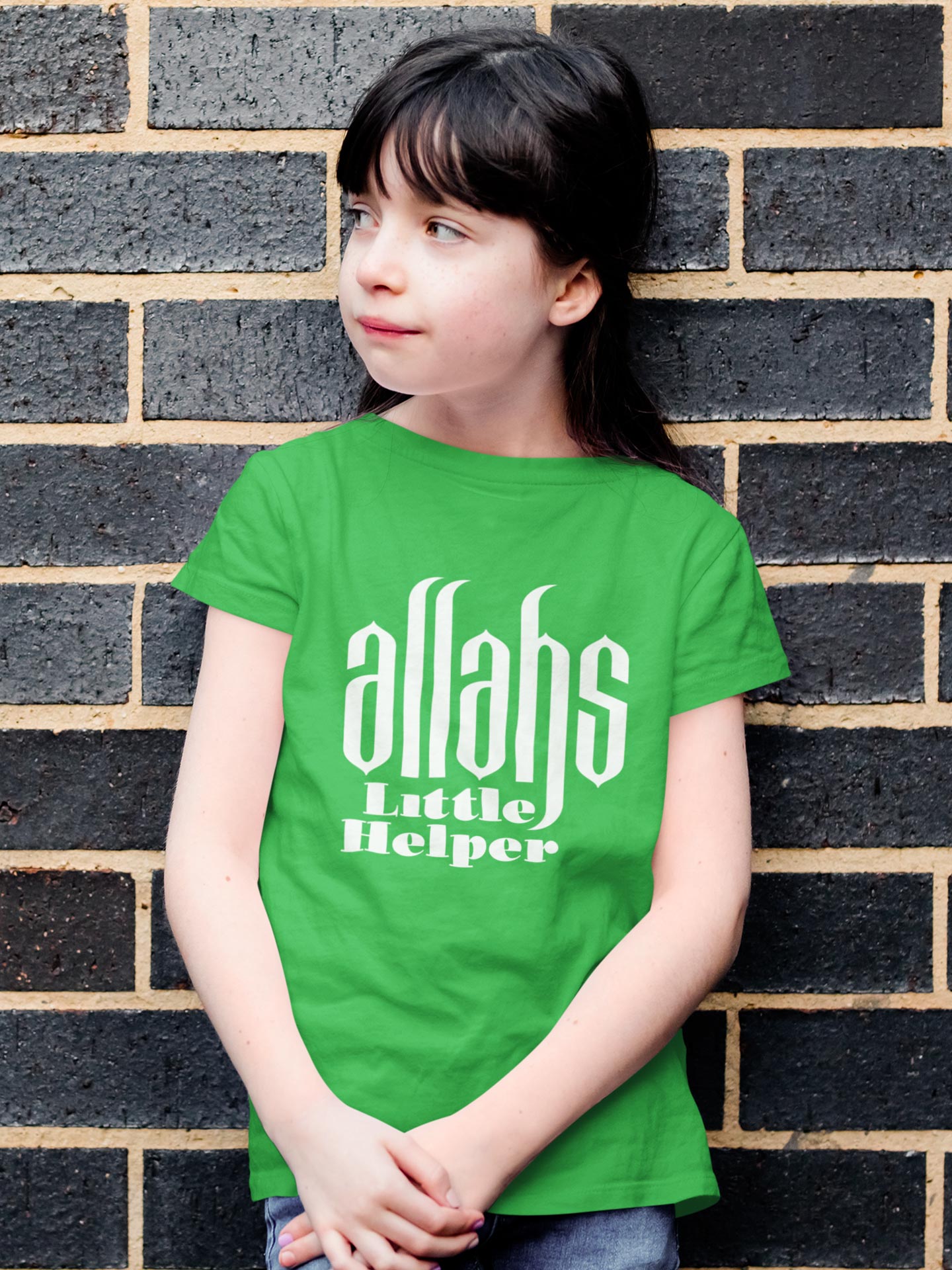 Allah little helper - Girls T-Shirt