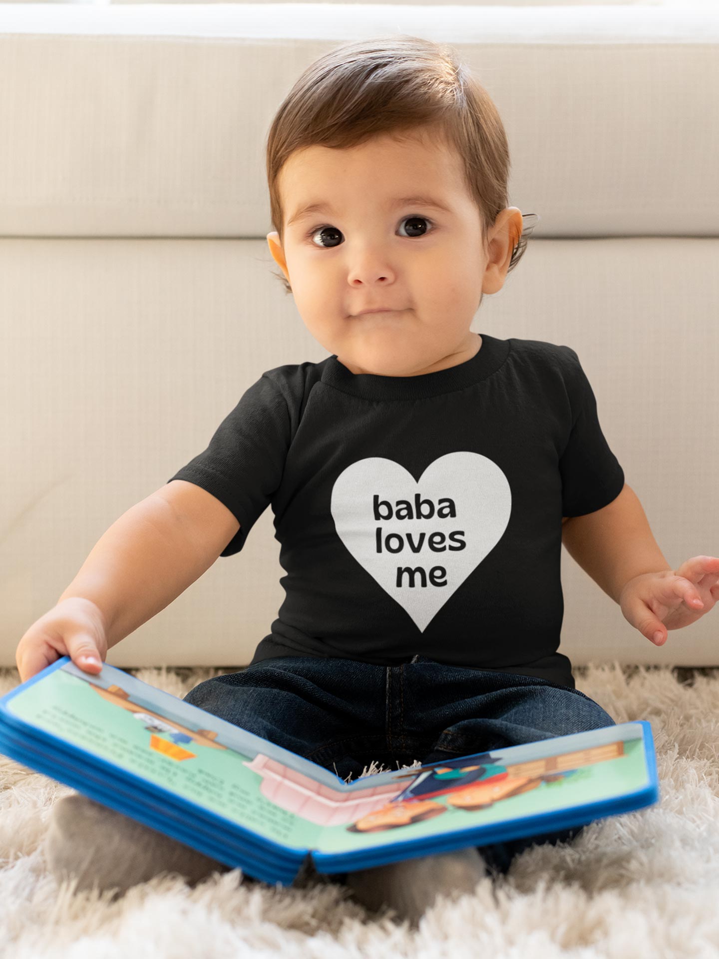 Baba Loves Me - Baby Body Suite