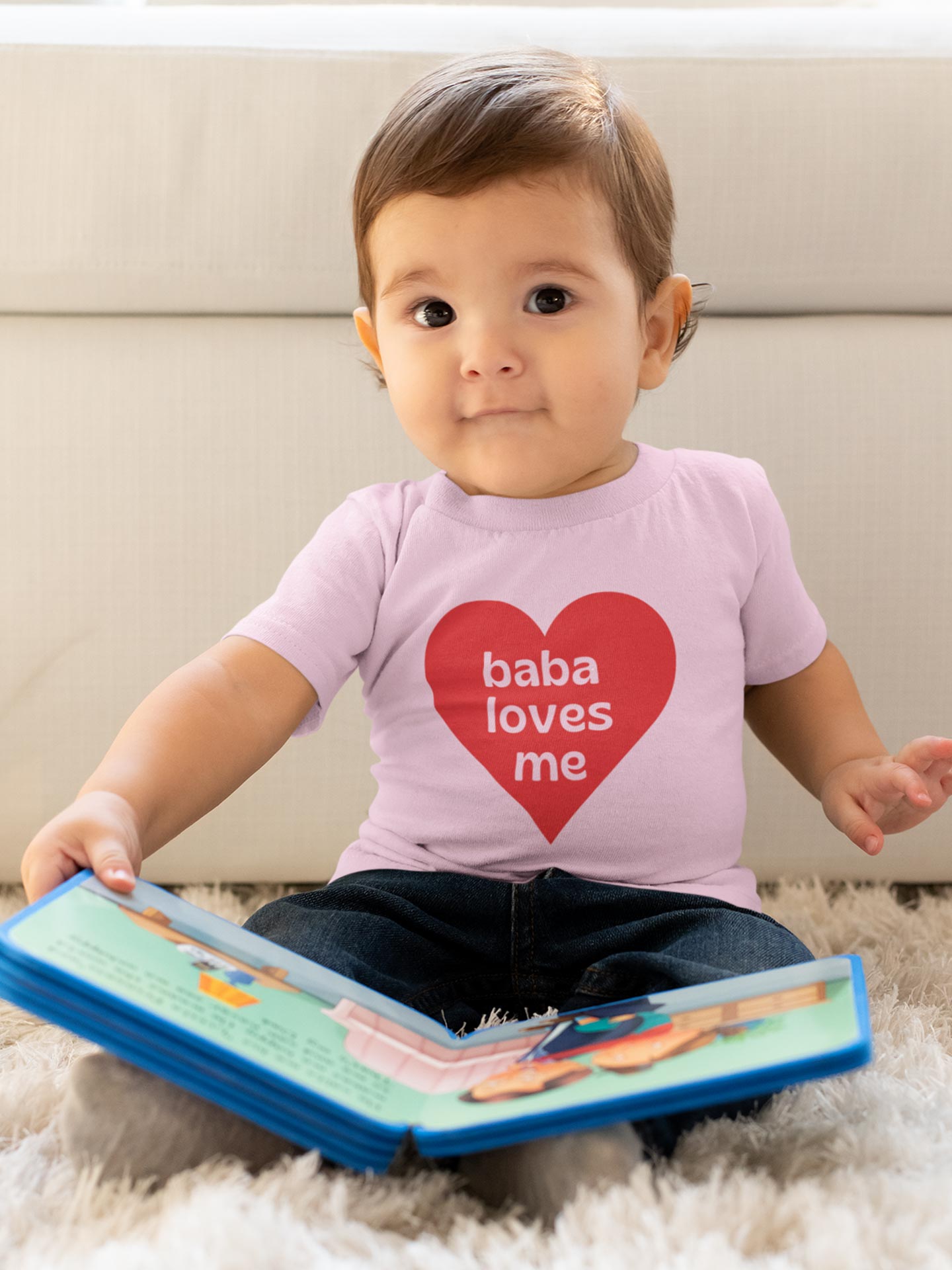 Baba Loves Me - Baby Body Suite