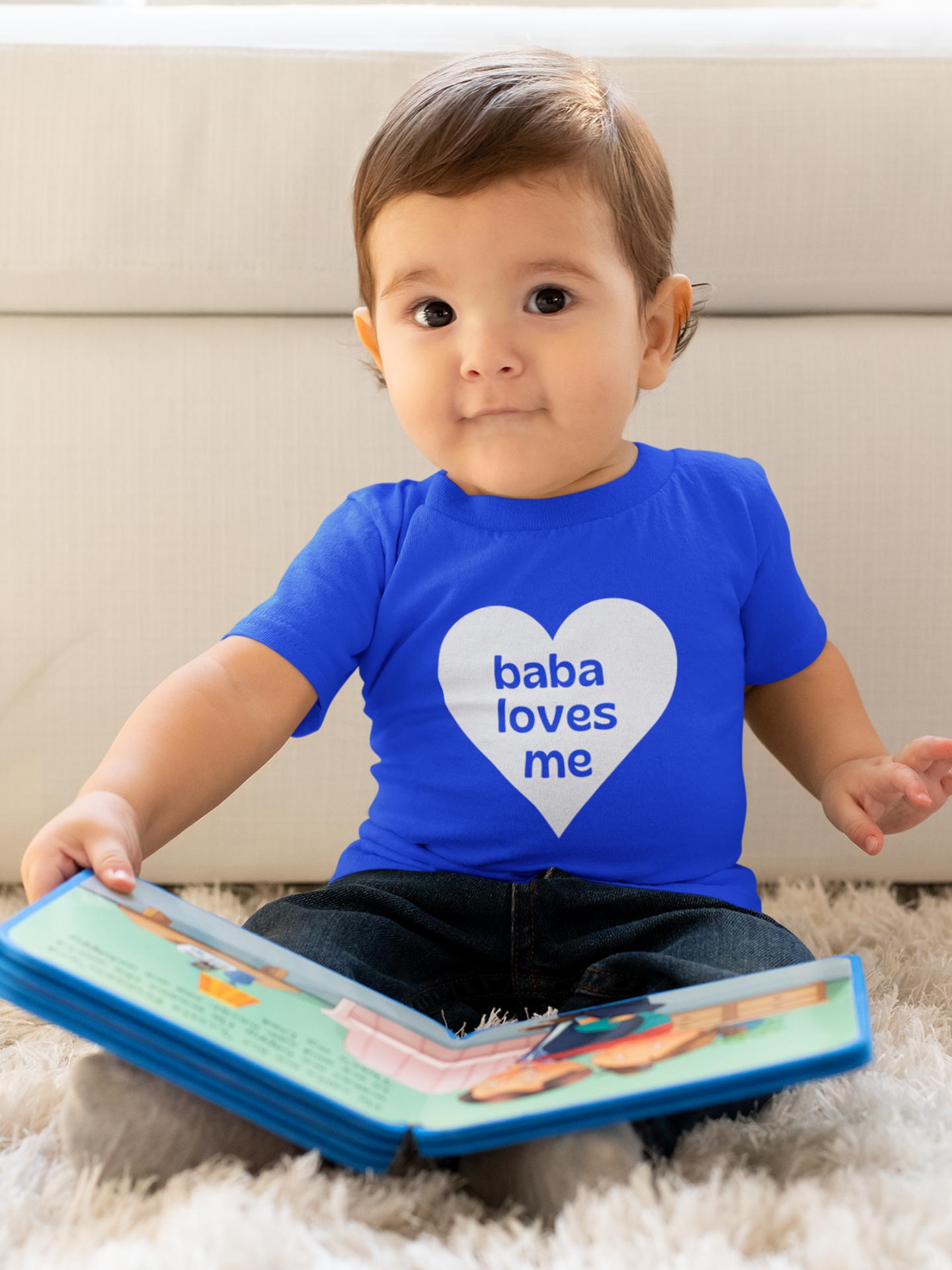 Baba Loves Me - Baby Body Suite