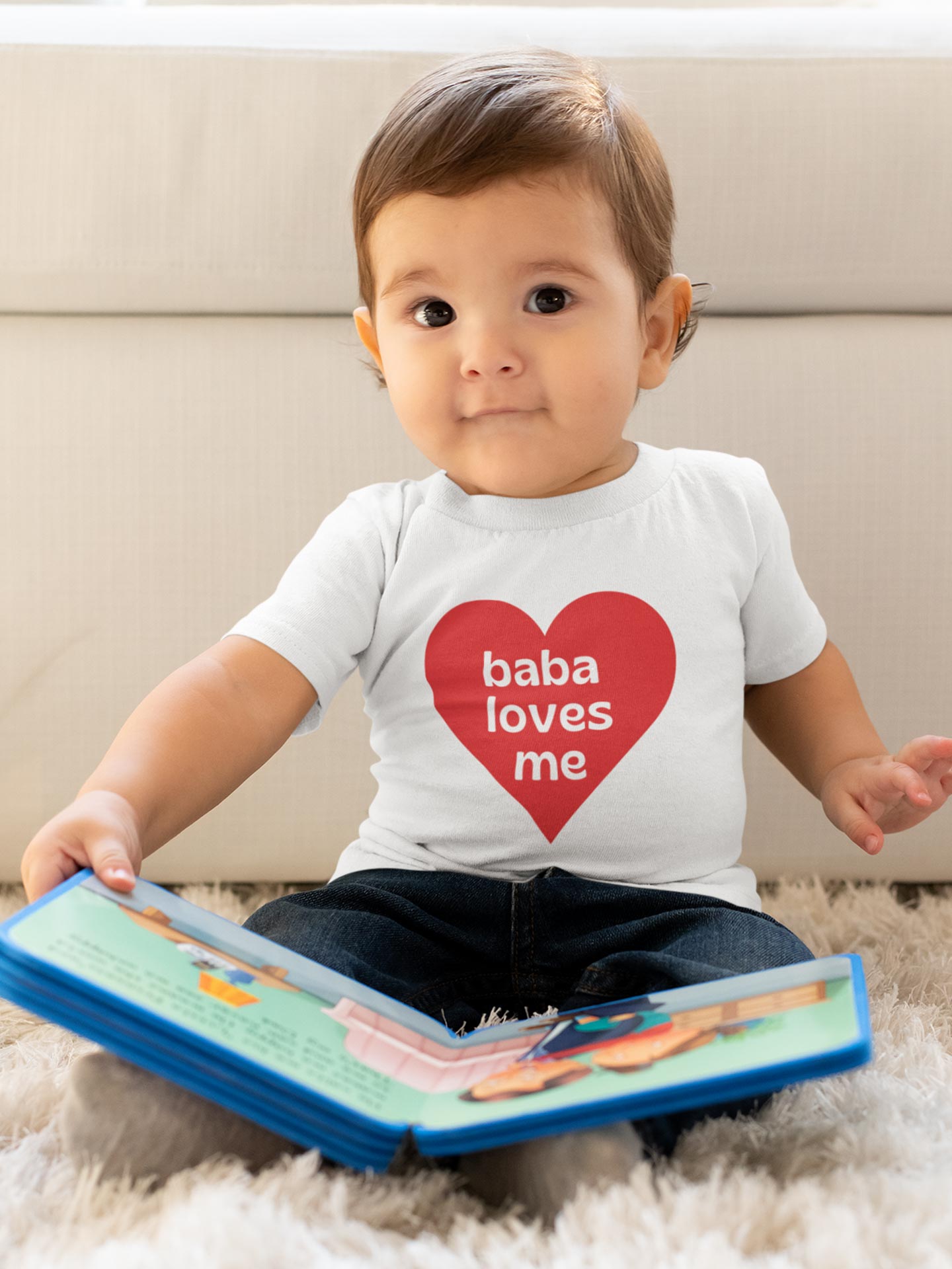 Baba Loves Me - Baby Body Suite