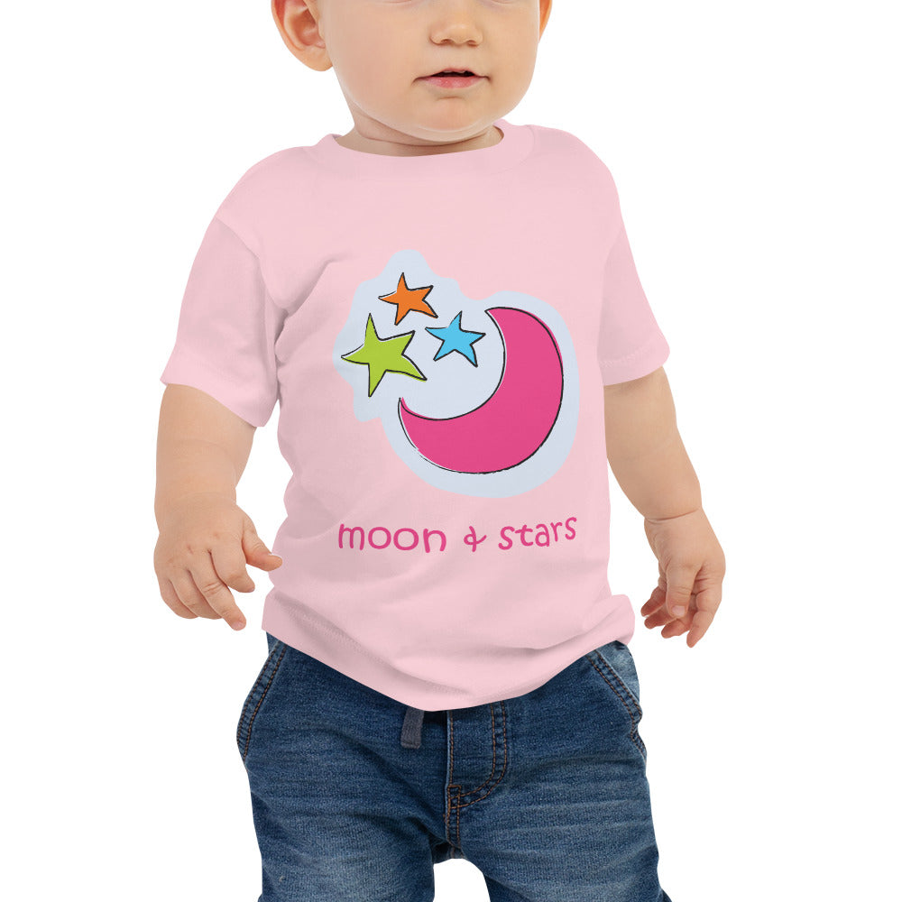 Moon & Stars - Baby Jersey Short Sleeve Tee