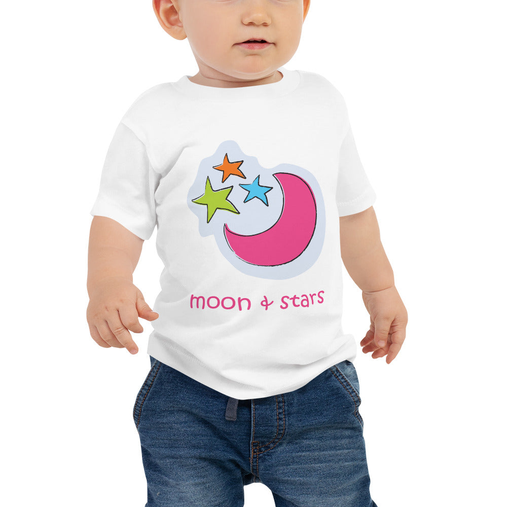 Moon & Stars - Baby Jersey Short Sleeve Tee