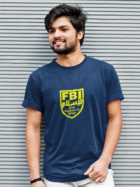 FBI, Firm Beliver in Islam - Mens T-shirt