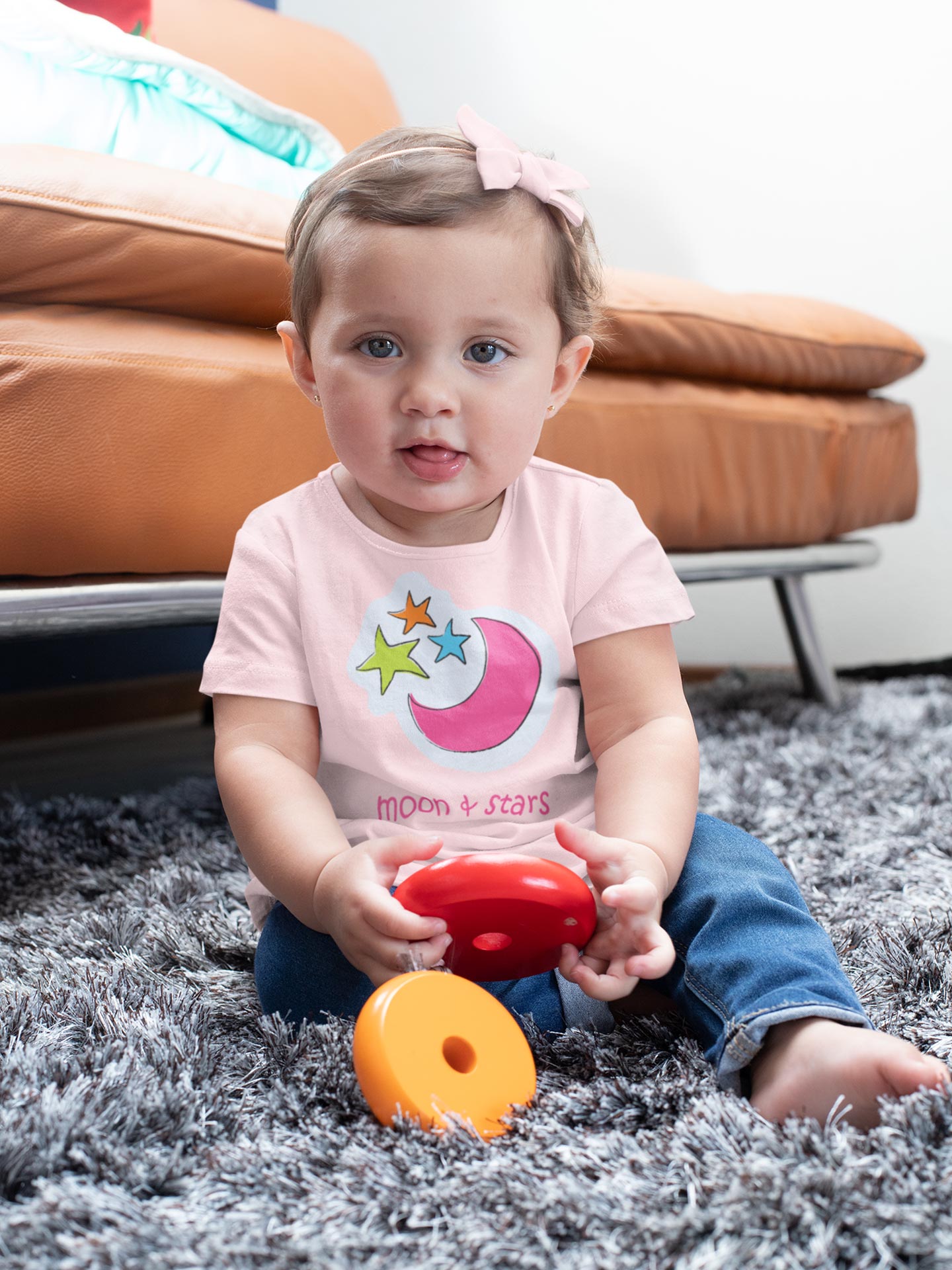 Moon & Stars - Baby Jersey Short Sleeve Tee