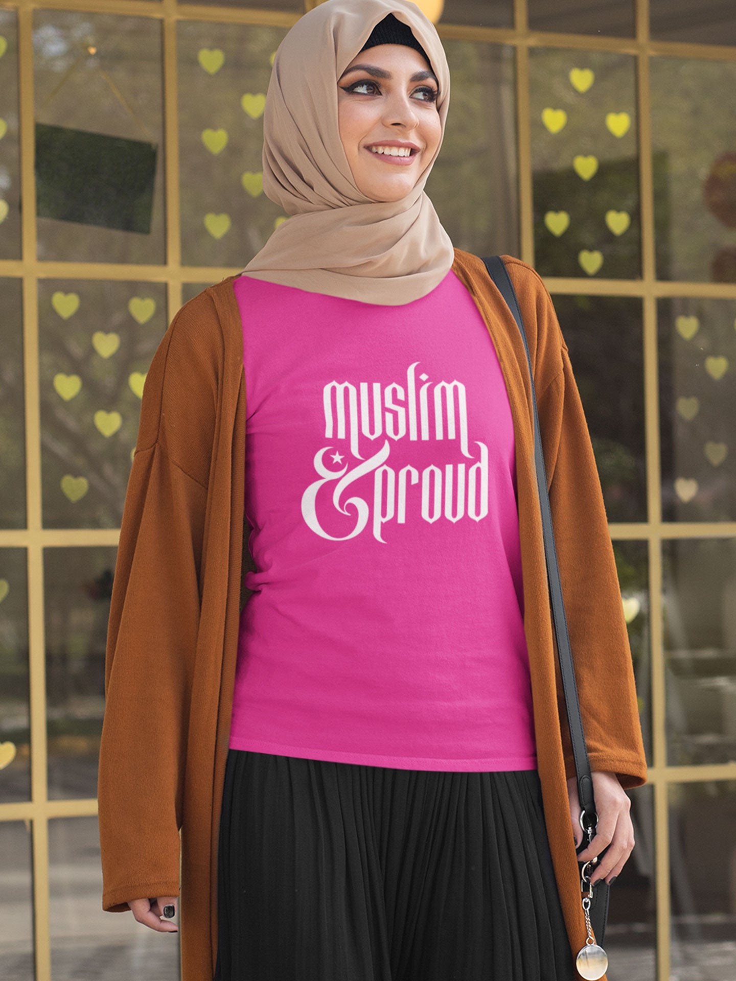 Muslim & Proud - Womens T-shirt