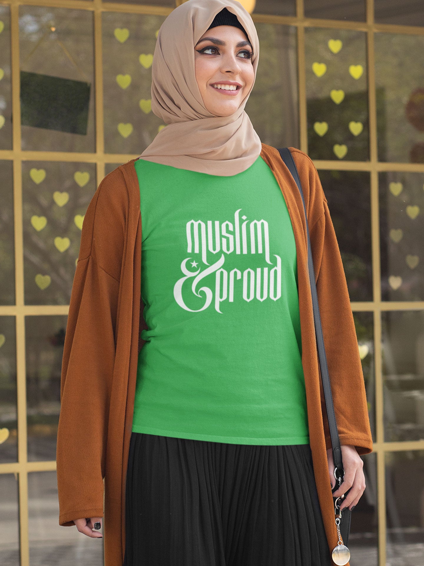 Muslim & Proud - Womens T-shirt