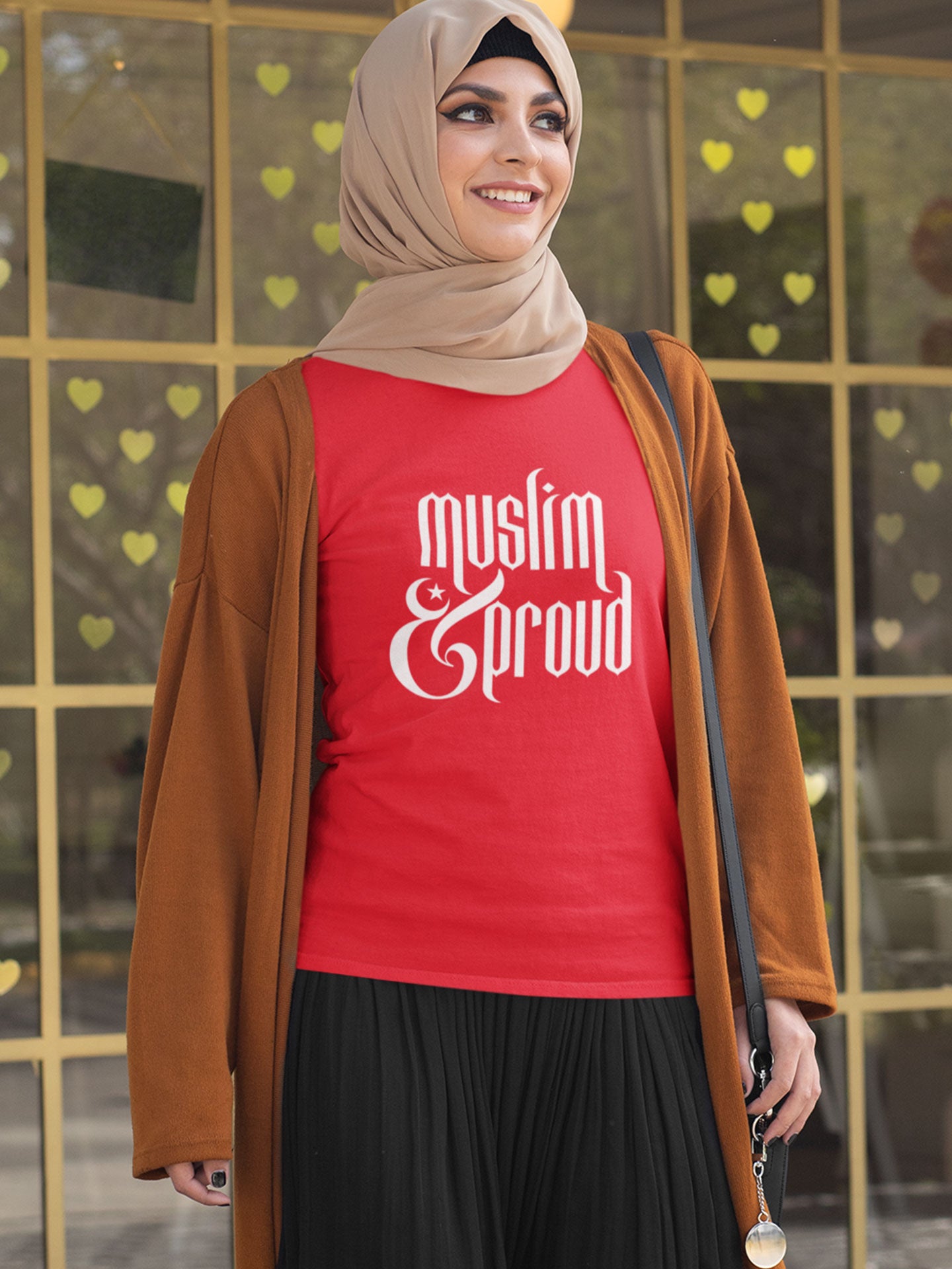 Muslim & Proud - Womens T-shirt