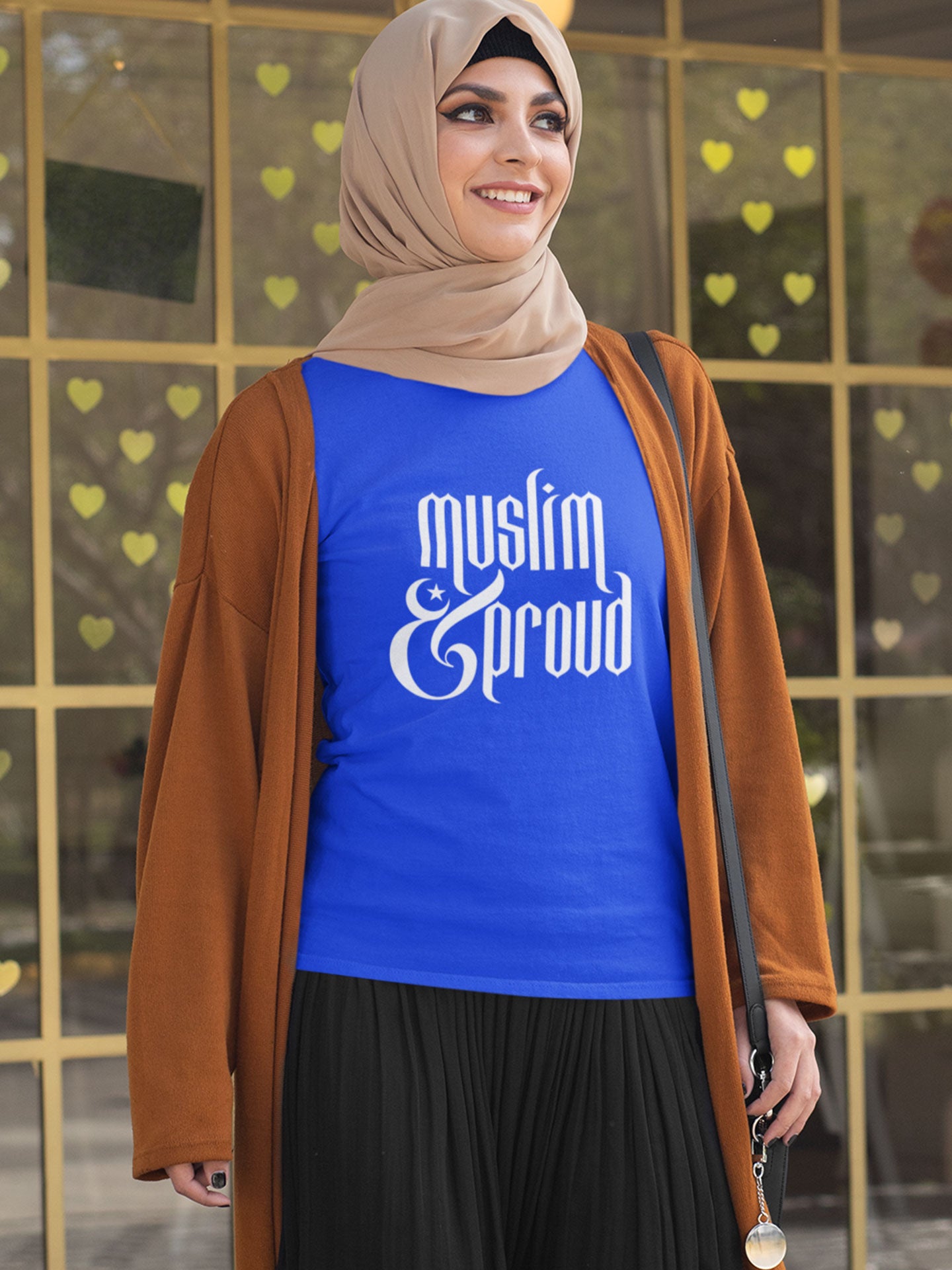 Muslim & Proud - Womens T-shirt