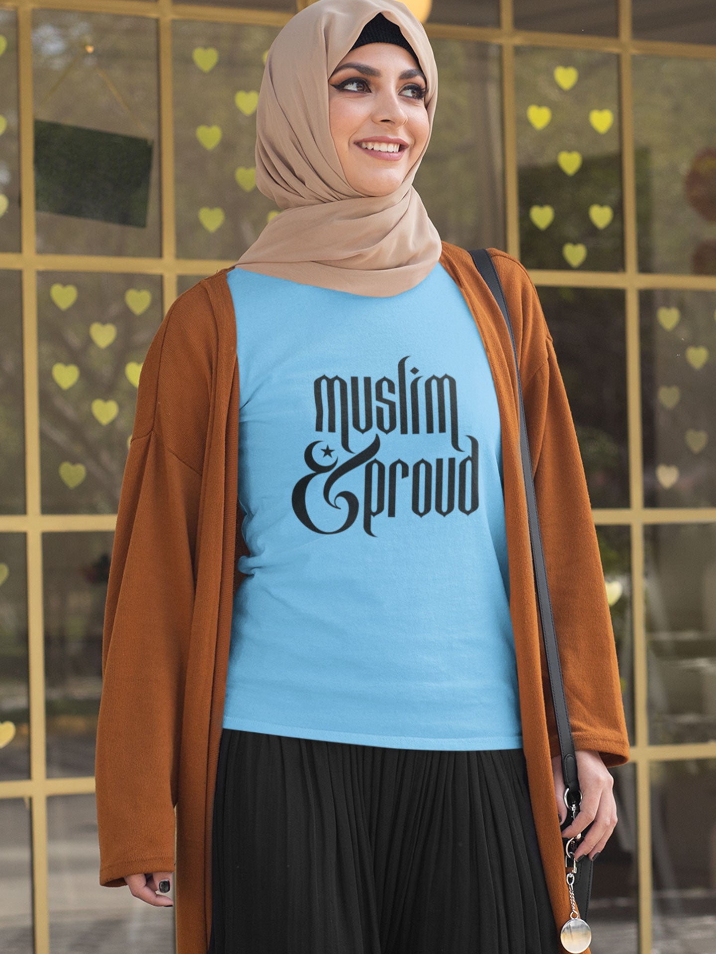 Muslim & Proud - Womens T-shirt