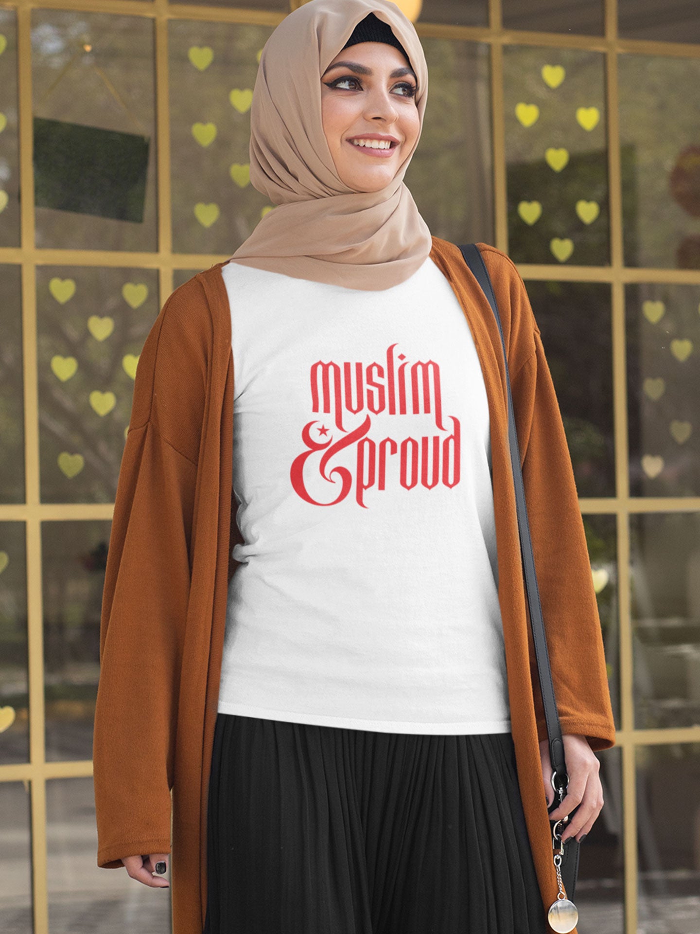 Muslim & Proud - Womens T-shirt