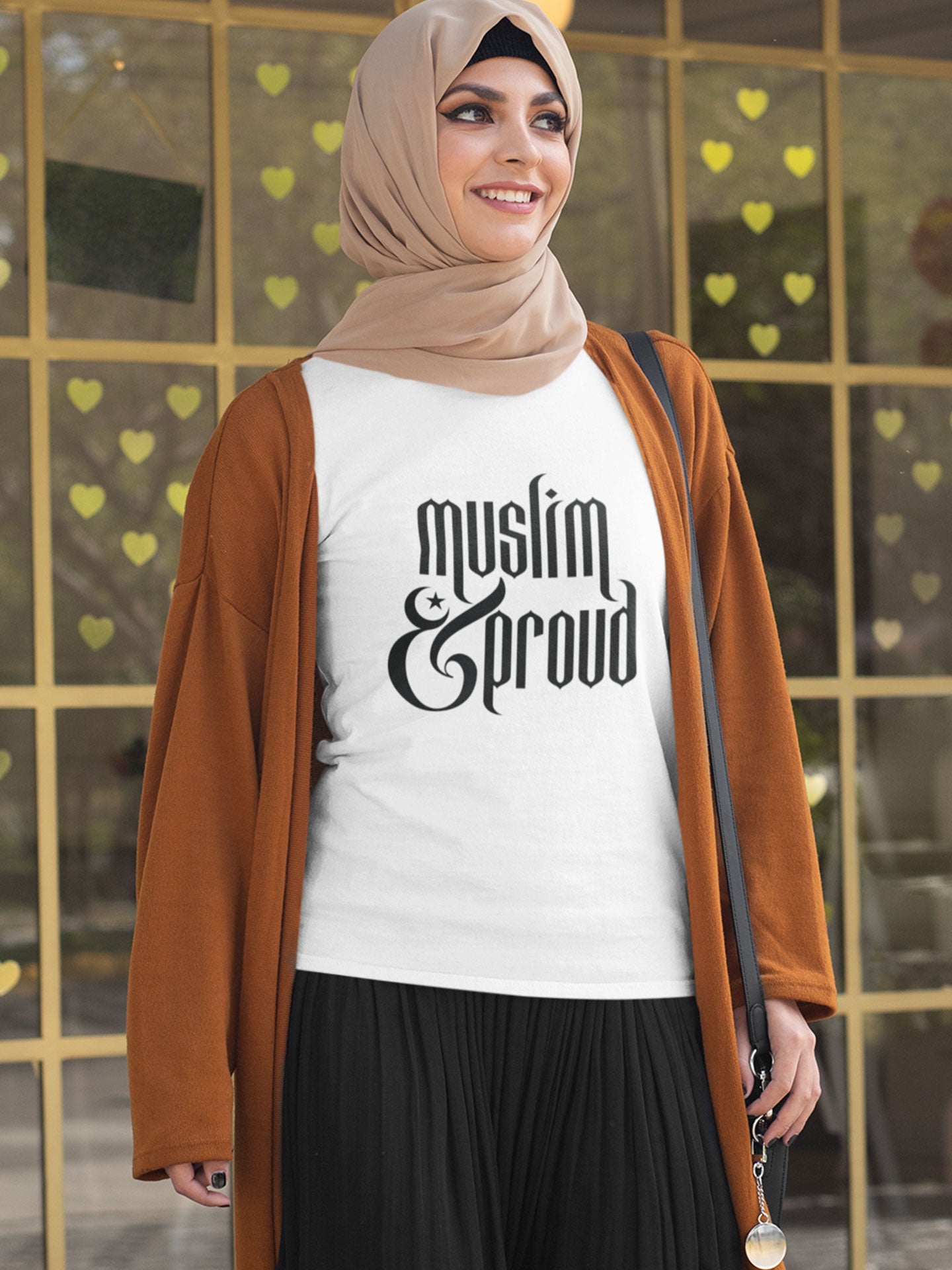 Muslim & Proud - Womens T-shirt