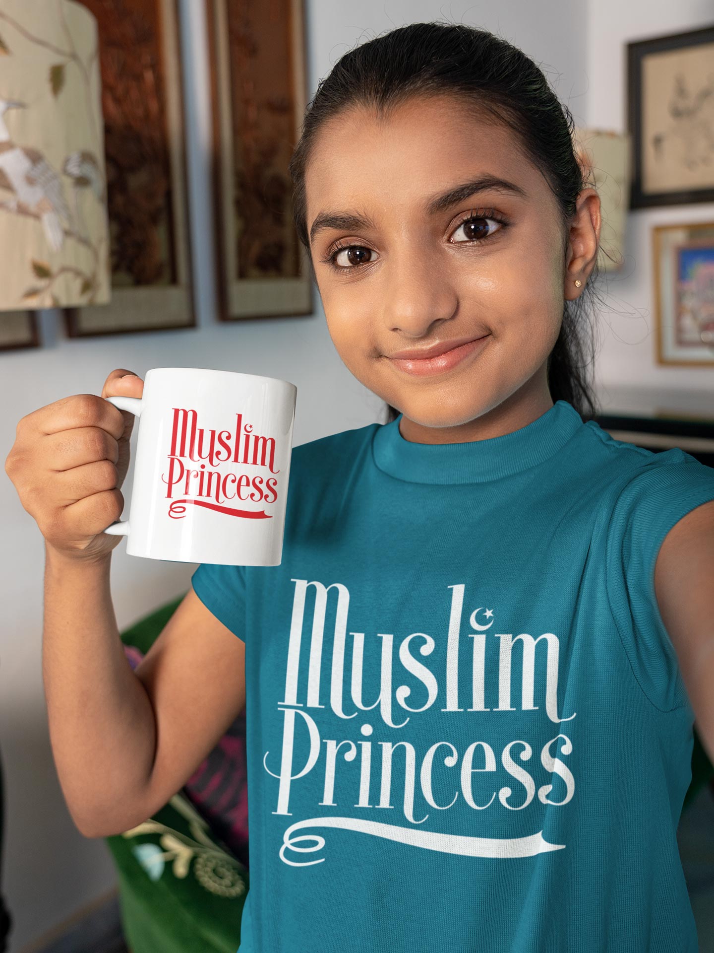 Muslim Princess - Organic cotton kids t-shirt