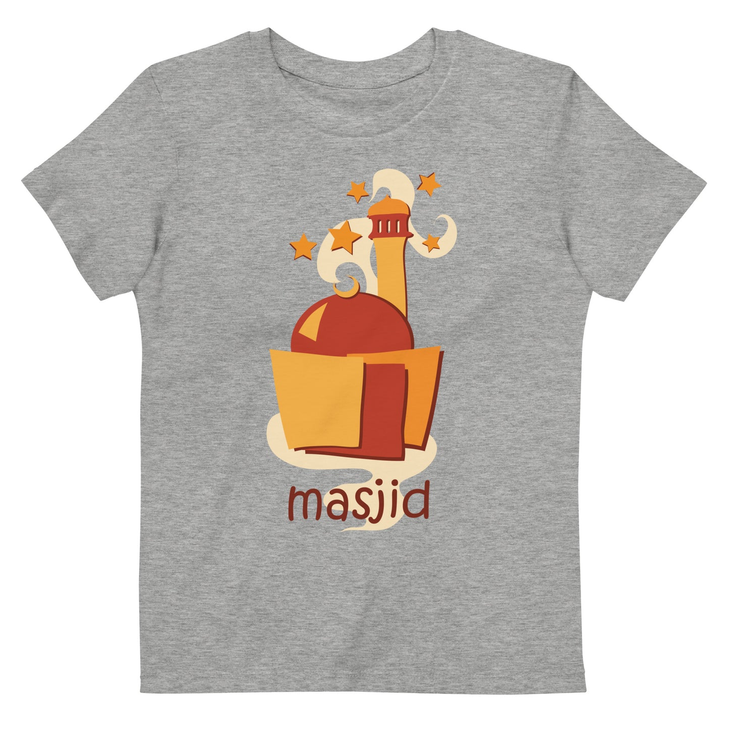 Masjid illustration - Organic cotton kids t-shirt