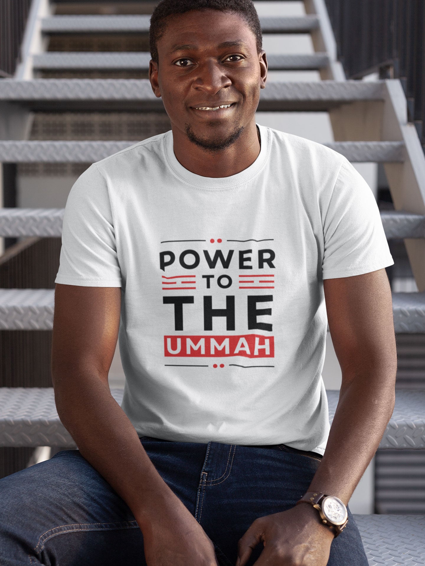 Power to the Ummah - Mens T-shirt